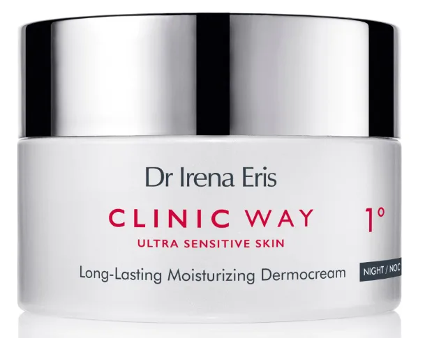 Крем нічний Dr. Irena Eris Clinic Way гіалуронове розгладження 1° 30+ проти зморшок для шкіри обличчя 50 мл