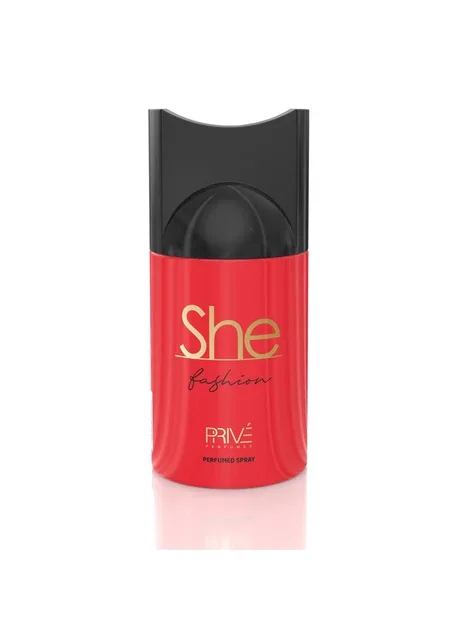 Парфумований дезодорант жіночий Parfums She Fashion 250 мл Prive (307286753)