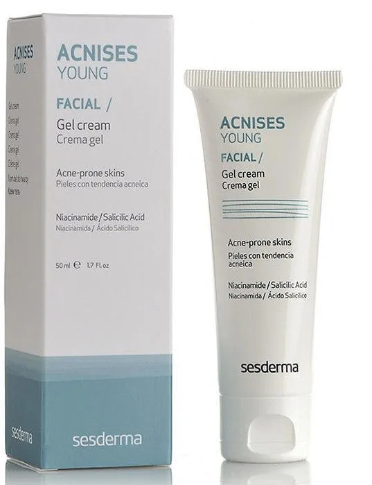 Крем-гель Sesderma Acnises Young база для макіяжу для жирної і проблемної шкіри 30 мл