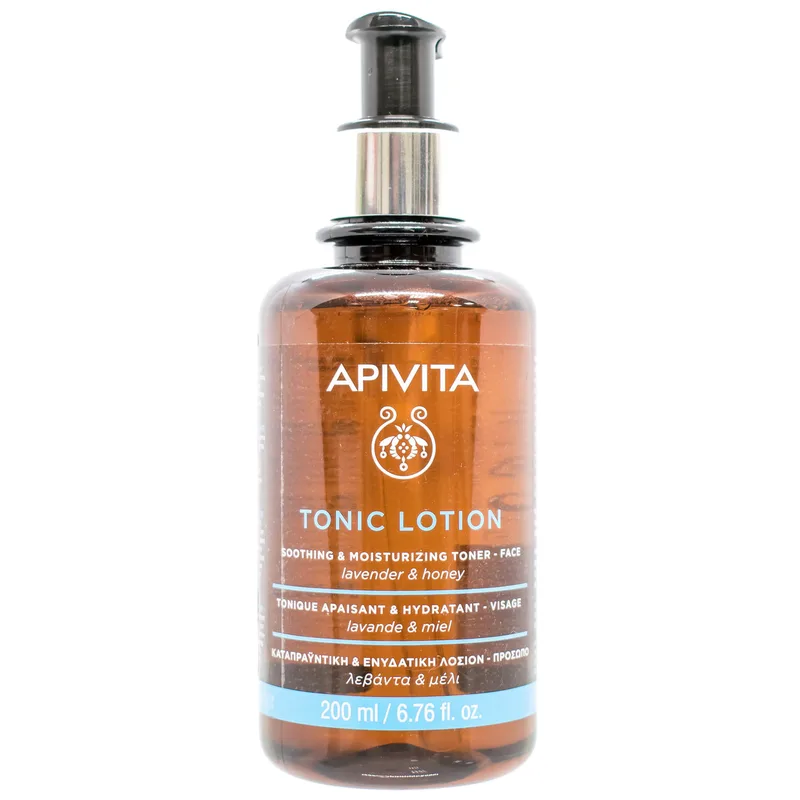 Лосьйон Apivita (Апівіта) Cleansing Заспокійливий і зволожуючий для обличчя з лавандою і медом 200 мл