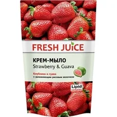 Крем-Мило Fresh Juice Полуниця і Гуава 460мл