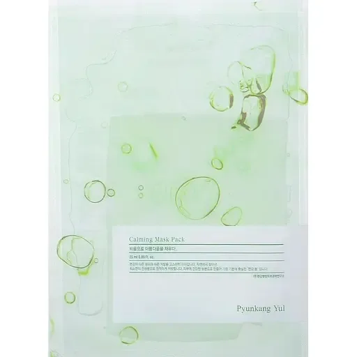 Pyunkang yul Calming Mask Pack – тканинна маска з центтелою для чутливої шкіри