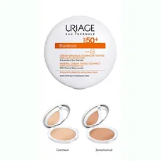 Крем-пудра Uriage Барєсан сонцезахисна мінеральна SPF50+ тон золотистий 10 г