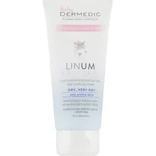 Dermedic Emolient Linum Baby Зволожуючий та заспокійливий крем-реструктор ліпідів шкіри (з 1 -го дня життя) 100г