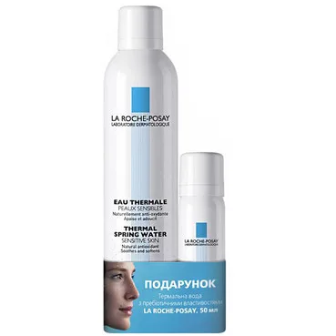 Набір термальних вод La Roche-PosayLa Roche-Posay Thermal Spring Water Duo Set (thermal/water/300ml+50ml)