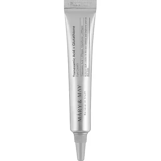 Mary&May Tranexamic Acid+ Glutathion Eye Cream – освітлюючий крем під очі
