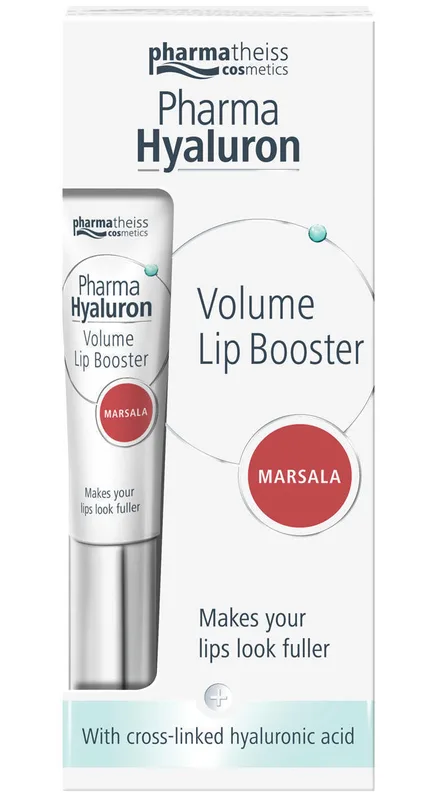 Бальзам Pharma Hyaluron Lip Booster для об’єму губ 7 мл (марсала)
