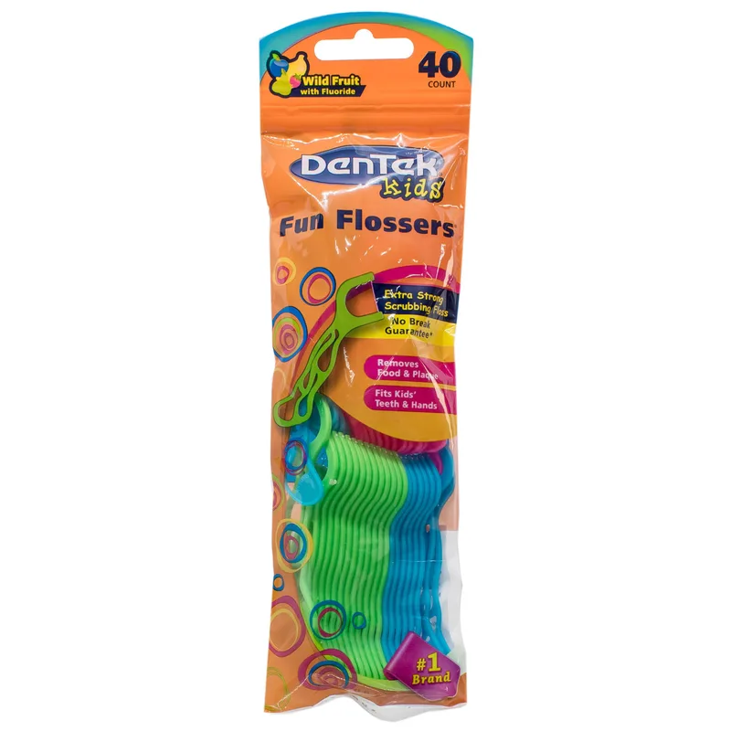 Флоси з тримачами DENTEK (Дентек) дитячі 40 шт