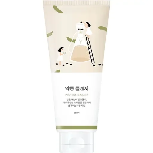 Пінка для вмивання з екстрактом соєвих бобів 150 мл Round lab soybean nourishing cleanser