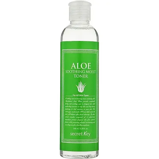 Тонер для обличчя Secret Key Aloe Soothing Moist Toner зволожуючий 248 мл