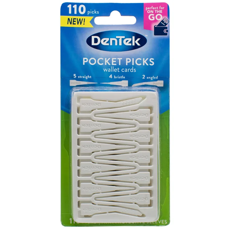 Зубочистки DENTEK (Дентек) кишенькові 110 шт