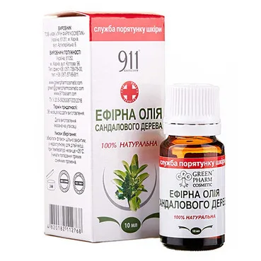 Ефірна олія сандалового дерева Green Pharm Cosmetic