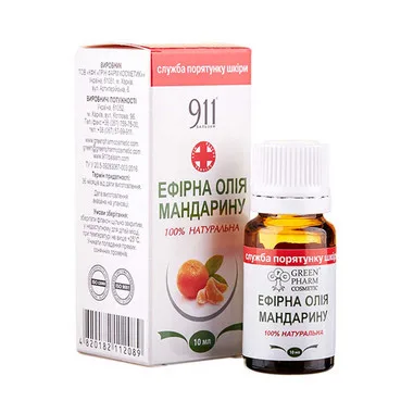 Ефірна олія мандарину Green Pharm Cosmetic