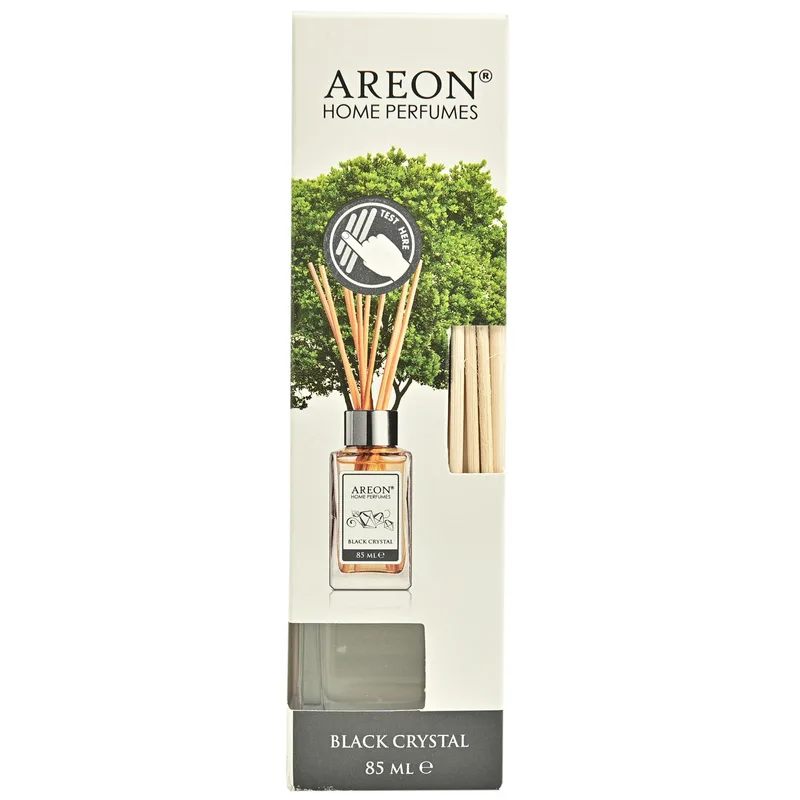 Аромодифузор AREON HOME PERFUME (Ареон Хоум Парфюм) Чорний кристал 85 мл