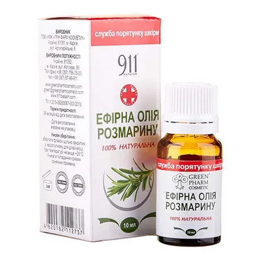 Ефірна олія розмарину Green Pharm Cosmetic
