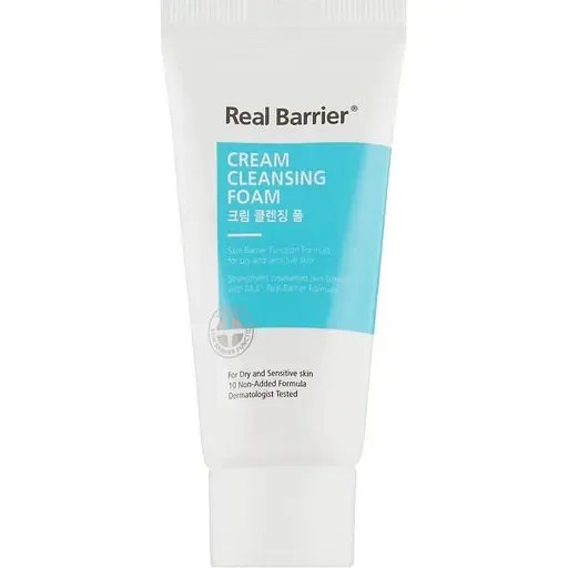 Пінка для вмивання Real Barrier Cream Cleansing Foam кремова