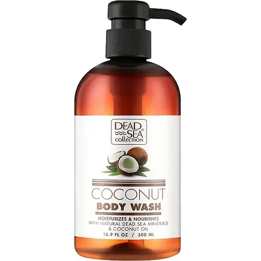 Гель для душу Dead Sea Collection Coconut Body Wash з мінералами Мертвого моря та олією кокоса