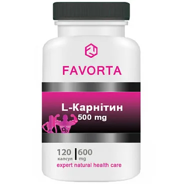 L-карнітин капсули для корекції метаболічних процесів