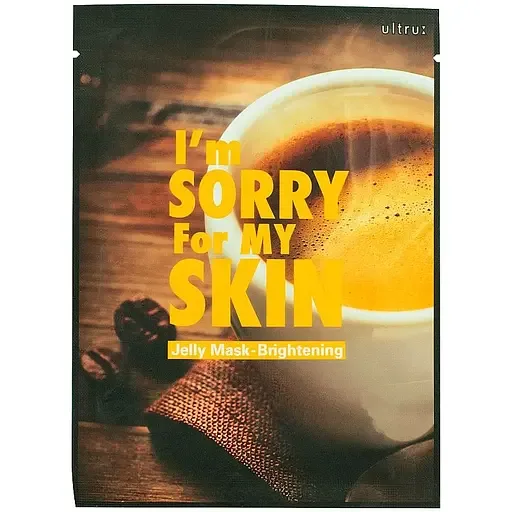 Маска для лица Ultru I'm Sorry For My Skin Jelly Mask Brightening сяйво 33 мл