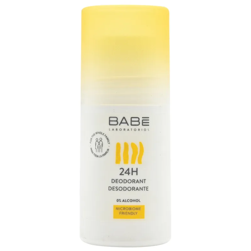 Кульковий дезодорант Babe Laboratorios Body сенсетів 24 години, 50 мл (8436571631268)