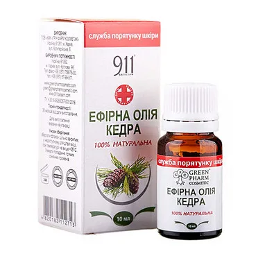 Ефірна олія кедра Green Pharm Cosmetic