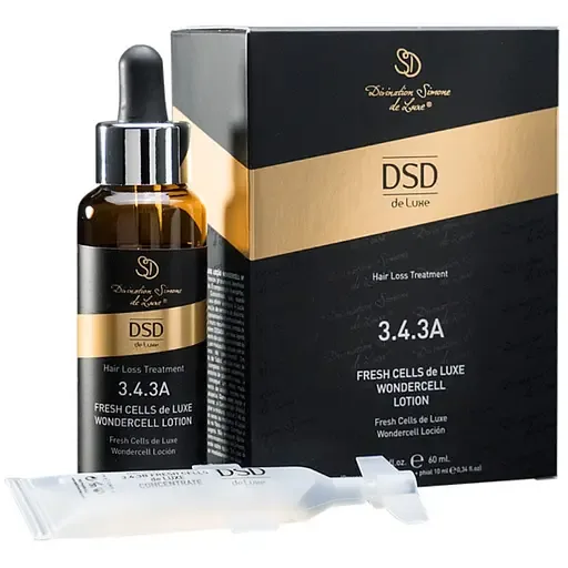 Лосьйон DSD De Luxe Fresh Cells DeLuxe Wondercell Lotion № 3.4.3А проти випадіння волосся, 50 мл +10 мл