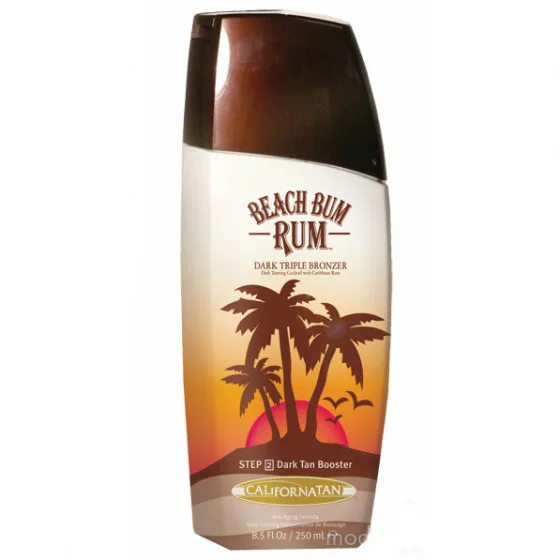 California Tan Beach Bum Rum Bronzer Step 2 - Тропічна формула з потрійним бронзатором