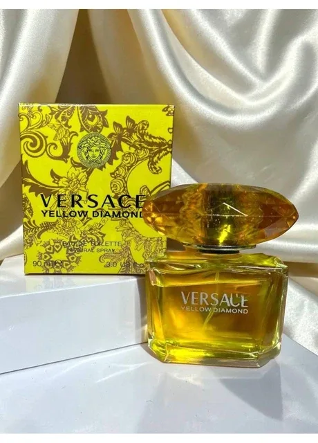 Жіноча туалетна вода Versace Yellow Diamond (Версаче Єлоу Даймонд) 90 мл Квіткові Цитрусові Мускусні Стійкі Шлейфові No Brand (400539715)