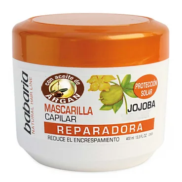 Маска для волосся з маслом жожоба і аргани Babaria Reparative Hair Mask Jojoba And Argan Oils