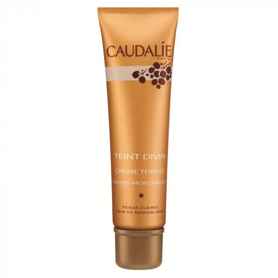 Caudalie Teint Divin Tinted Moisturizer Fair To Medium Skin - Тональний крем зволожуючий для світлої шкіри