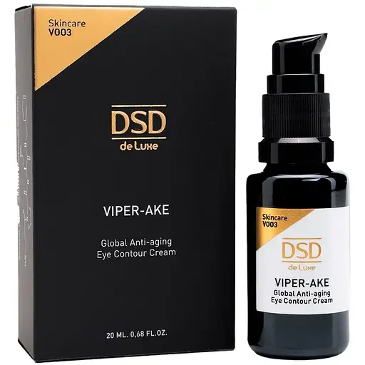Антивіковий крем для зони навколо очей DSD De Luxe V003 Viper-Ake Global Anti-aging Eye Contour Cream, 20 мл
