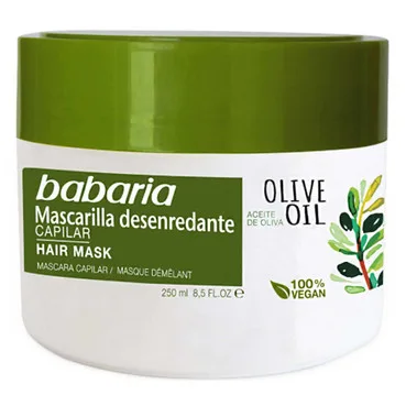 Маска для волосся з оливковою олією Babaria Detangling Hair Mask With Olive Oil
