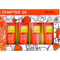 Дорожній набір "Персик і орхідея" Mades Cosmetics Chapter Set (sh/gel/100ml + b/lot/100ml + shmp/100ml + h/cr/100ml)