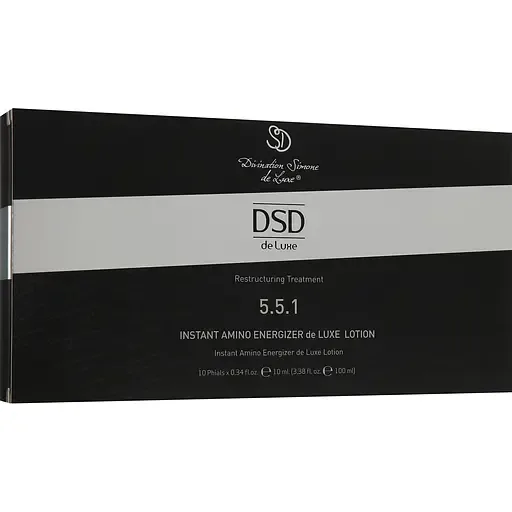 Лосьйон-аміноенергоджайзер миттєвої дії DSD de Luxe 5.5.1 Instant Amino Energizer Lotion, 100 мл (10 шт. по 10 мл)