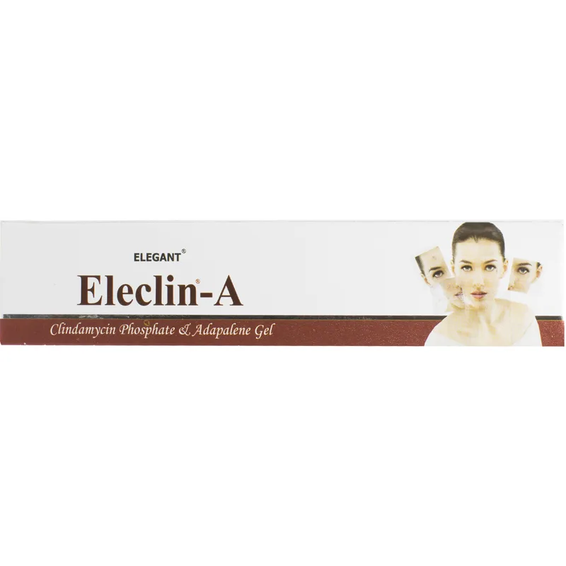 Гель для обличчя ELECLIN-A (Елеклін-А) для лікування вугрового висипу туба 15 г