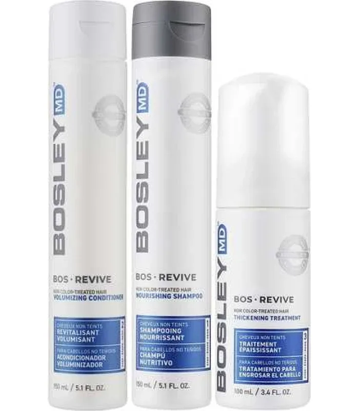 MD Bos Revive Kit Non Color-Treated Hair - Набір для відновлення стоншеного нефарбованого волосся