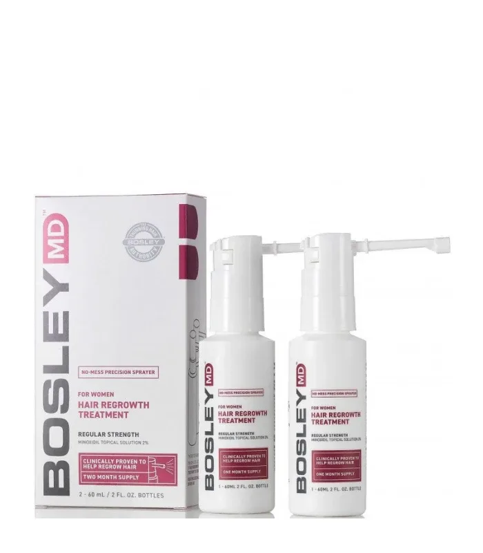 MD Hair Regrowth Treatment For Women Sprayer - Спрей з міноксидилом 2% для відновлення росту волосся у жінок