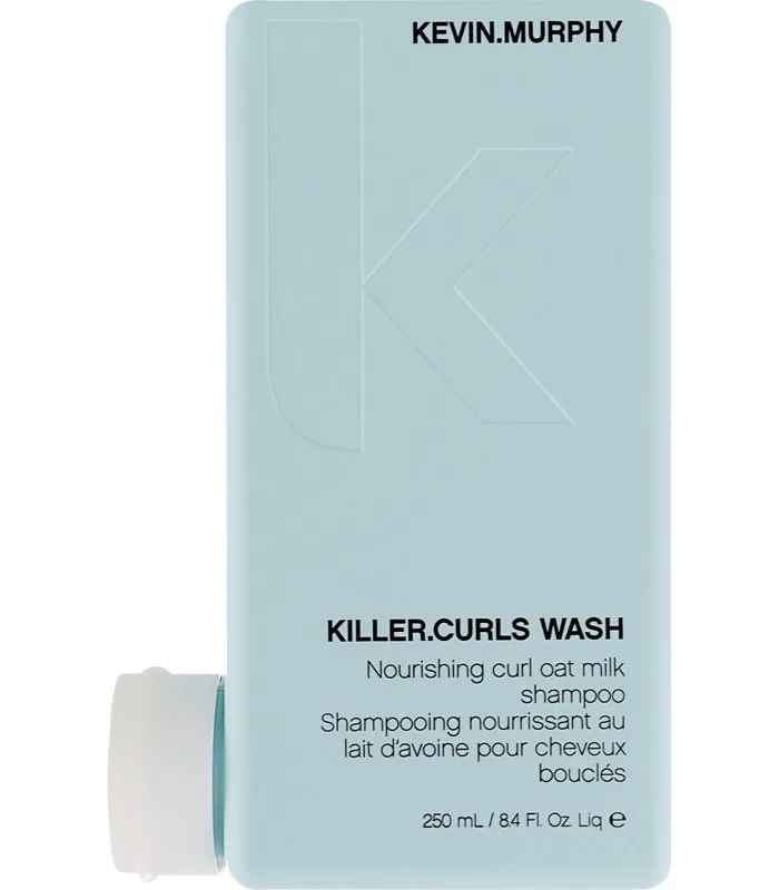 Killer.Curls Wash - Живильний шампунь з вівсяним молоком для кучерявого волосся