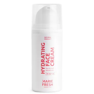 Крем для зволоження сухої і нормальної шкіри Marie Fresh Cosmetics Moisturizing Hydra Face Cream