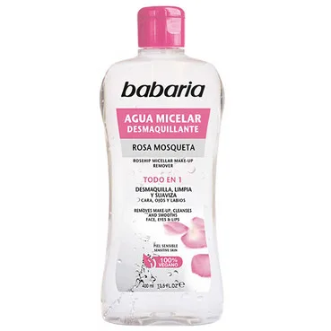 Міцелярна вода для з шипшиною Babaria Remover Micellar Water