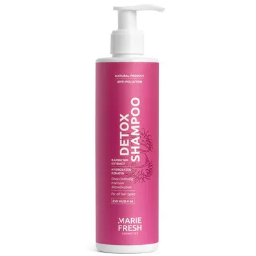 Детокс шампунь з екстрактом рамбутана для всіх типів волосся Marie Fresh Cosmetics Detox Shampoo
