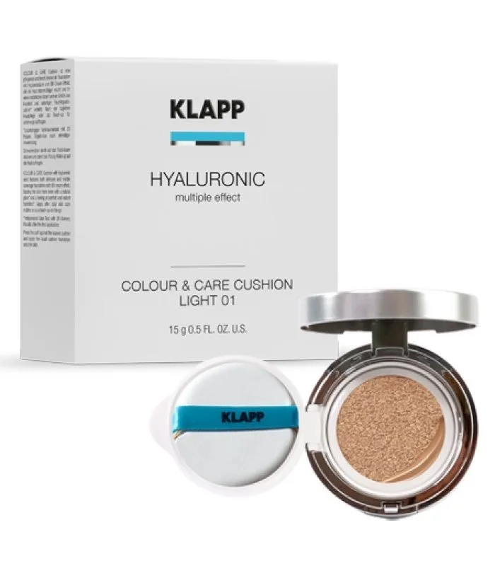 Hyaluronic Colour & Care Cushion 01 - Крем-Кушон Гіалуронік 01 світлий
