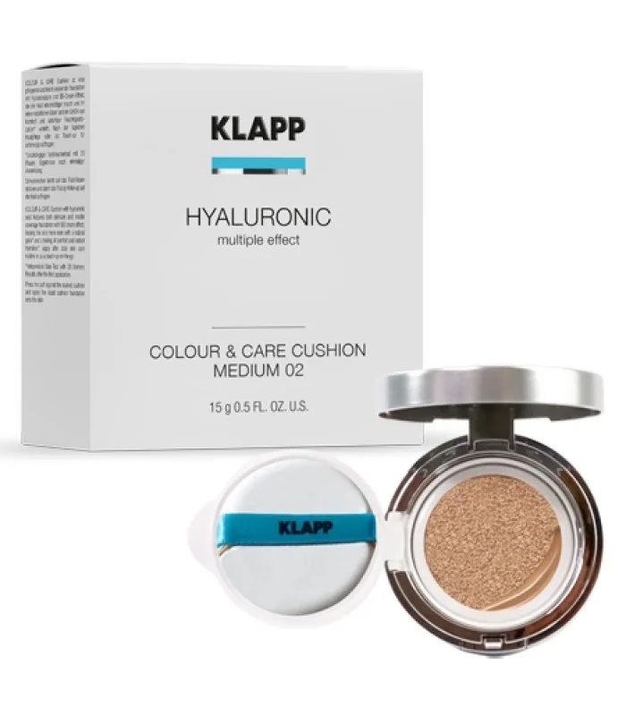 Hyaluronic Colour & Care Cushion 02 - Крем-Кушон Гіалуронік 02 середній