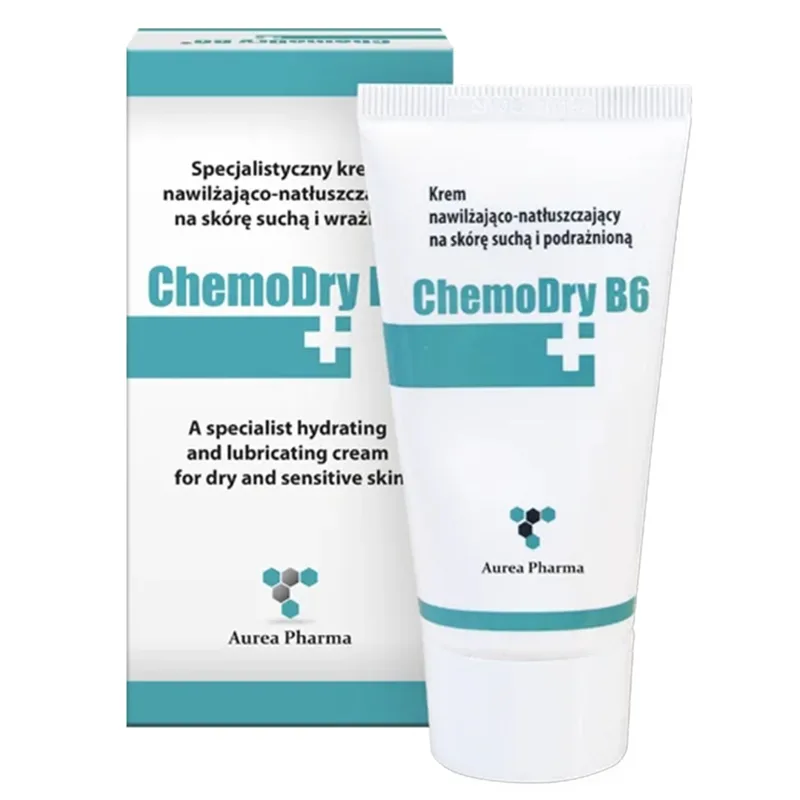 Крем ChemoDry B6 для догляду за сухою та чутливою шкірою, 50 мл