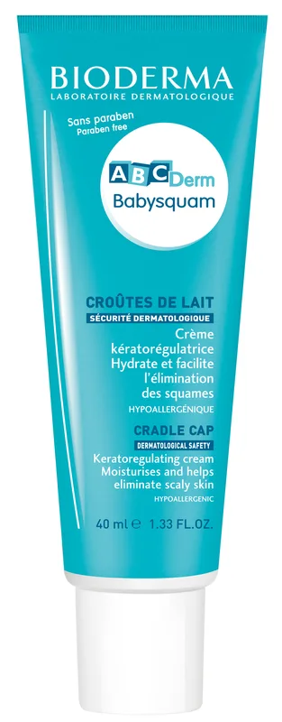 Крем Bioderma АВСDerm (Біодерма) Babysquam очищуючий 40 мл