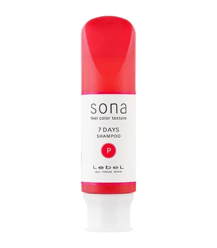 Sona 7 Days Shampoo P - Шампунь для збереження кольору екстремально фарбованого волосся