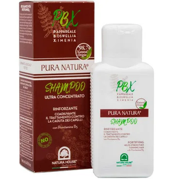 Шампунь з РВХ і провітаміном В5Natura House Shampoo Ultraconcentrato Rinfozante