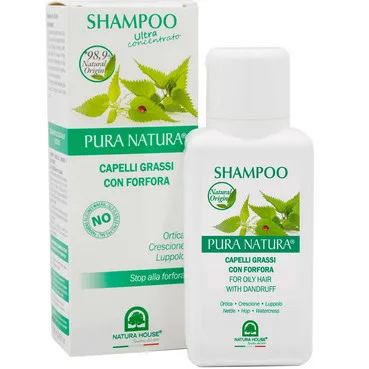 Шампунь для волосся з кропивою і хмелем Natura House Shampoo With Nettles and Hops