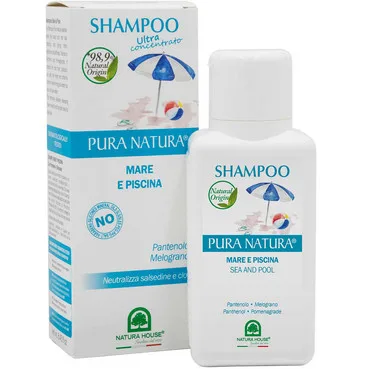 Шампунь з D пантенолом для моря і басейну Natura House Ultraconcentrato Shampoo Sea & Pool