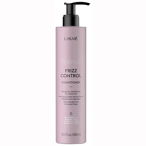 Дисциплінуючий кондиціонер Lakme Teknia Frizz Control Conditioner для неслухняного або кучерявого волосся